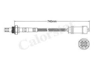 CALORSTAT by Vernet LS140185 lambda jutiklis 
 Išmetimo sistema -> Lambda jutiklis
11781739845, 11781739847