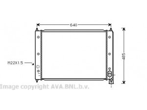 AVA QUALITY COOLING VWA2034 radiatorius, variklio aušinimas 
 Aušinimo sistema -> Radiatorius/alyvos aušintuvas -> Radiatorius/dalys
025121253A, 068121253B, 068121253C