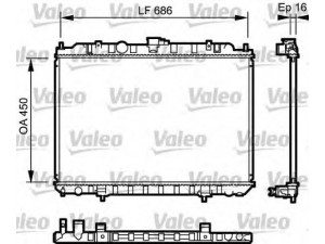 VALEO 735063 radiatorius, variklio aušinimas 
 Aušinimo sistema -> Radiatorius/alyvos aušintuvas -> Radiatorius/dalys
21410-8H900, 21410-EQ30A, 214108H900