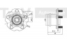 TREVI AUTOMOTIVE WB1011 rato guolio komplektas 
 Ašies montavimas/vairavimo mechanizmas/ratai -> Rato stebulė/montavimas -> Rato guolis
4241042040
