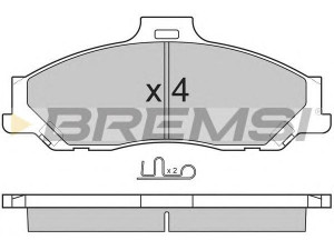 BREMSI BP2905 stabdžių trinkelių rinkinys, diskinis stabdys 
 Techninės priežiūros dalys -> Papildomas remontas
2M3420014EA, 2M3420014FA, 2M342001FA