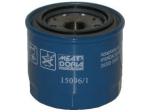 MEAT & DORIA 15096/1 alyvos filtras 
 Techninės priežiūros dalys -> Techninės priežiūros intervalai
B6Y014300, N23123802, MD136466