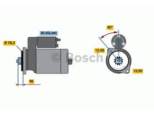 BOSCH 0 001 121 016 starteris 
 Elektros įranga -> Starterio sistema -> Starteris
02T 911 023 E, 02T 911 023 E, 02T 911 023 E