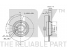 NK 204767 stabdžių diskas 
 Dviratė transporto priemonės -> Stabdžių sistema -> Stabdžių diskai / priedai
701615601, 701615601A, 7D0615601