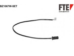 FTE BZ1067W-SET įspėjimo kontaktas, stabdžių trinkelių susidėvėjimas 
 Stabdžių sistema -> Susidėvėjimo indikatorius, stabdžių trinkelės
01907942, 01908825, 1907942, 1908825