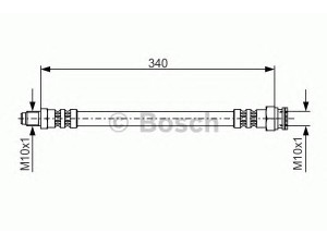 BOSCH 1 987 476 393 stabdžių žarnelė 
 Stabdžių sistema -> Stabdžių žarnelės
123 428 06 35, 129 428 00 35, A 123 428 06 35