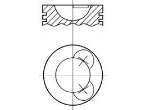 NÜRAL 87-525014-00 stūmoklis