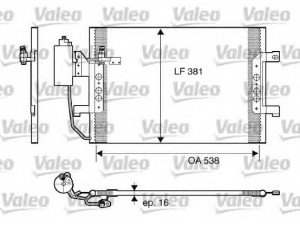 VALEO 817841 kondensatorius, oro kondicionierius 
 Oro kondicionavimas -> Kondensatorius
4145000054