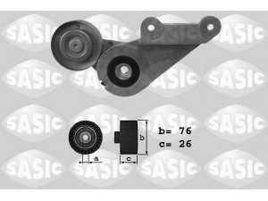 SASIC 1624043 diržo įtempiklis, V formos rumbuotas diržas 
 Diržinė pavara -> V formos rumbuotas diržas/komplektas -> Dirželio įtempiklis (įtempimo blokas)
7431275380, 01275380