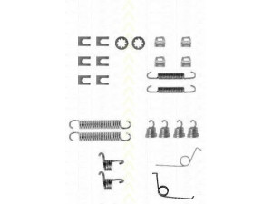 TRISCAN 8105 102498 priedų komplektas, stabdžių trinkelės 
 Stabdžių sistema -> Būgninis stabdys -> Dalys/priedai