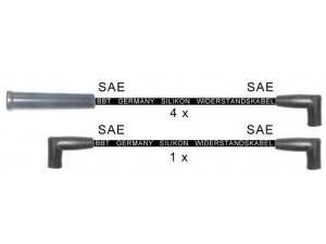 BBT ZK1401 uždegimo laido komplektas 
 Kibirkšties / kaitinamasis uždegimas -> Uždegimo laidai/jungtys
8330 0155