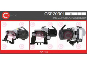 CASCO CSP70301GS hidraulinis siurblys, vairo sistema 
 Vairavimas -> Vairo pavara/siurblys
1607329880, 9467600480, 9467635580