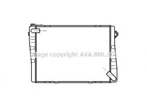 AVA QUALITY COOLING BW2007 radiatorius, variklio aušinimas 
 Aušinimo sistema -> Radiatorius/alyvos aušintuvas -> Radiatorius/dalys
1111638, 17111111638