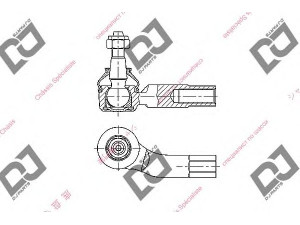 DJ PARTS DE1244 skersinės vairo trauklės galas 
 Vairavimas -> Vairo mechanizmo sujungimai
6Q0 419 812 A, 6Q0 423 812 A, 6Q0419812A