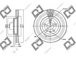 DJ PARTS BD1531 stabdžių diskas 
 Dviratė transporto priemonės -> Stabdžių sistema -> Stabdžių diskai / priedai
4246J2, 4246J3, 1309392080, 1317651080