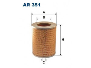 FILTRON AR351 oro filtras 
 Techninės priežiūros dalys -> Techninės priežiūros intervalai
8942320590, 4292431, 1780131050