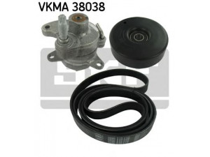 SKF VKMA 38038 V formos rumbuotas diržas, komplektas 
 Techninės priežiūros dalys -> Techninės priežiūros intervalai
002 993 09 96, 013 997 45 92, 111 200 00 70