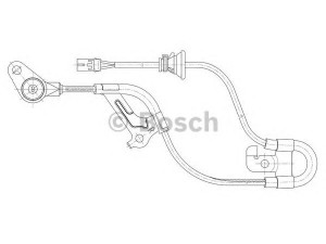 BOSCH 0 265 006 665 jutiklis, rato greitis 
 Elektros įranga -> Jutikliai
89543 05030, 89543 05040