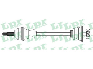 LPR DS52370 kardaninis velenas 
 Ratų pavara -> Kardaninis velenas