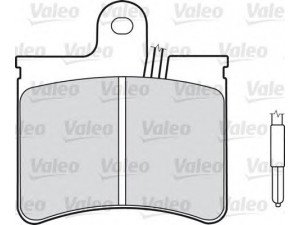 VALEO 540102 stabdžių trinkelių rinkinys, diskinis stabdys 
 Techninės priežiūros dalys -> Papildomas remontas
4251-87, 425187, 95552085, 95574310