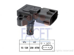 FACET 10.3227 oro slėgio jutiklis, aukščio adaptacija; jutiklis, įsiurbimo kolektoriaus slėgis 
 Elektros įranga -> Jutikliai
1865A049, A 451 820 69 10