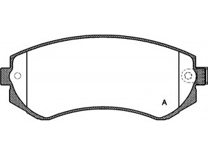 OPEN PARTS BPA0317.12 stabdžių trinkelių rinkinys, diskinis stabdys 
 Techninės priežiūros dalys -> Papildomas remontas
410602N290, 410602N390, 410602N392