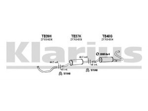 KLARIUS 180306U išmetimo sistema