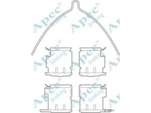 APEC braking KIT1006 priedų komplektas, stabdžių trinkelė