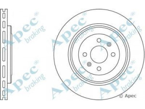 APEC braking DSK2343 stabdžių diskas 
 Stabdžių sistema -> Diskinis stabdys -> Stabdžių diskas
SDB000230