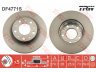 TRW DF4771S stabdžių diskas 
 Dviratė transporto priemonės -> Stabdžių sistema -> Stabdžių diskai / priedai
424929, 4249K2, 51705449, 51705749