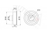 AUTEX 641202 įtempiklio skriemulys, paskirstymo diržas 
 Techninės priežiūros dalys -> Papildomas remontas
MD009650, MD009650