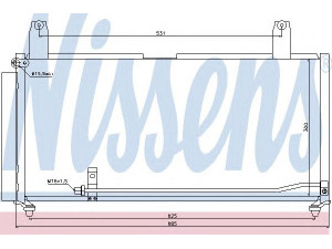 NISSENS 940080 kondensatorius, oro kondicionierius 
 Oro kondicionavimas -> Kondensatorius
95310-54G00, 95310-54G02000, 9531054G01