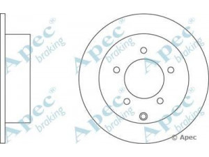 APEC braking DSK2640 stabdžių diskas 
 Dviratė transporto priemonės -> Stabdžių sistema -> Stabdžių diskai / priedai
105105515AA, 105105515AA