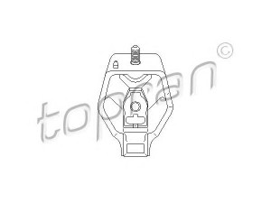 TOPRAN 108 080 montavimas, neautomatinė transmisija 
 Transmisija -> Neautomatinė pavarų dėžė -> Ašies montavimas
4A0 399 151K