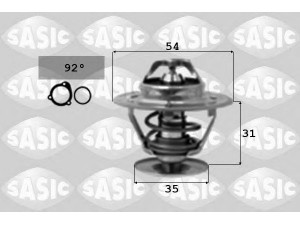 SASIC 3306067 termostatas, aušinimo skystis 
 Aušinimo sistema -> Termostatas/tarpiklis -> Thermostat
271664, 2716645