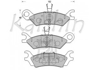KAISHIN D3057 stabdžių trinkelių rinkinys, diskinis stabdys 
 Techninės priežiūros dalys -> Papildomas remontas
GG1649280, GGY62648Z9A, H010482809A