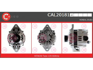 CASCO CAL20181AS kintamosios srovės generatorius
2902766200, 8971041011, 8971041012