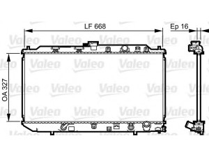 VALEO 730417 radiatorius, variklio aušinimas 
 Aušinimo sistema -> Radiatorius/alyvos aušintuvas -> Radiatorius/dalys
19010-PM3-901, 19010PM3901