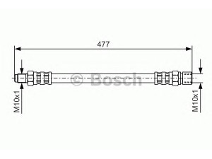 BOSCH 1 987 476 446 stabdžių žarnelė 
 Stabdžių sistema -> Stabdžių žarnelės
460 428 51 35, A 460 428 51 35