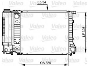 VALEO 731509 radiatorius, variklio aušinimas 
 Aušinimo sistema -> Radiatorius/alyvos aušintuvas -> Radiatorius/dalys
17 11 1 719 024, 17 11 1 719 300