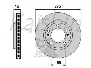 KAISHIN CBR420 stabdžių diskas 
 Stabdžių sistema -> Diskinis stabdys -> Stabdžių diskas
4351212710