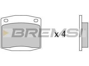 BREMSI BP2116 stabdžių trinkelių rinkinys, diskinis stabdys 
 Techninės priežiūros dalys -> Papildomas remontas
41060G3425, 41060H5925, 41060H7900