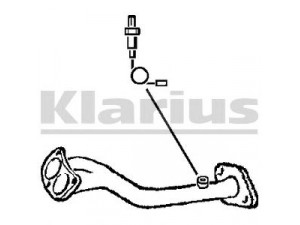 KLARIUS 301632 išleidimo kolektorius 
 Išmetimo sistema -> Išmetimo vamzdžiai
200109C100, 200109C100