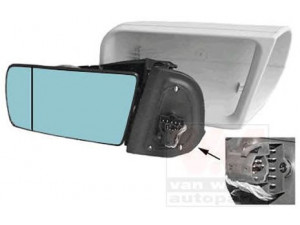 VAN WEZEL 3031817 išorinis veidrodėlis 
 Kėbulas -> Keleivių kabina -> Durys/dalys
2108105916, 2108105916+2108110160