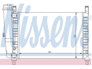 NISSENS 61853 radiatorius, variklio aušinimas 
 Aušinimo sistema -> Radiatorius/alyvos aušintuvas -> Radiatorius/dalys
7652127