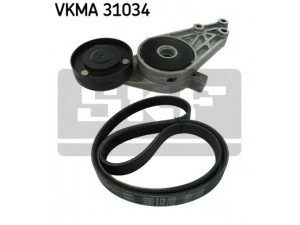 SKF VKMA 31034 V formos rumbuotas diržas, komplektas 
 Techninės priežiūros dalys -> Techninės priežiūros intervalai
058 903 133 C, 058 903 133 D, 06B 903 137