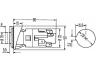 HELLA 6HF 001 579-052 jungiklis, pavojaus žibintas
28303460, 0424080, 1732 183 M1