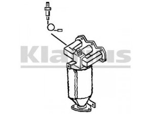 KLARIUS 322363 katalizatoriaus keitiklis