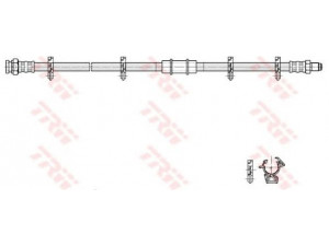 TRW PHB269 stabdžių žarnelė 
 Stabdžių sistema -> Stabdžių žarnelės
0000005965862, 5988077