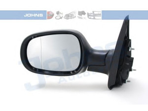 JOHNS 60 21 37-21 išorinis veidrodėlis 
 Kėbulas -> Langai/veidrodėliai -> Veidrodėlis
7700 431 469